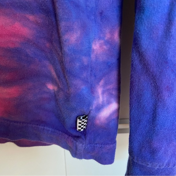 Vans Off the Wall Tie Dye Long Sleeve Tee - Medium EUC - Picture 5 of 8